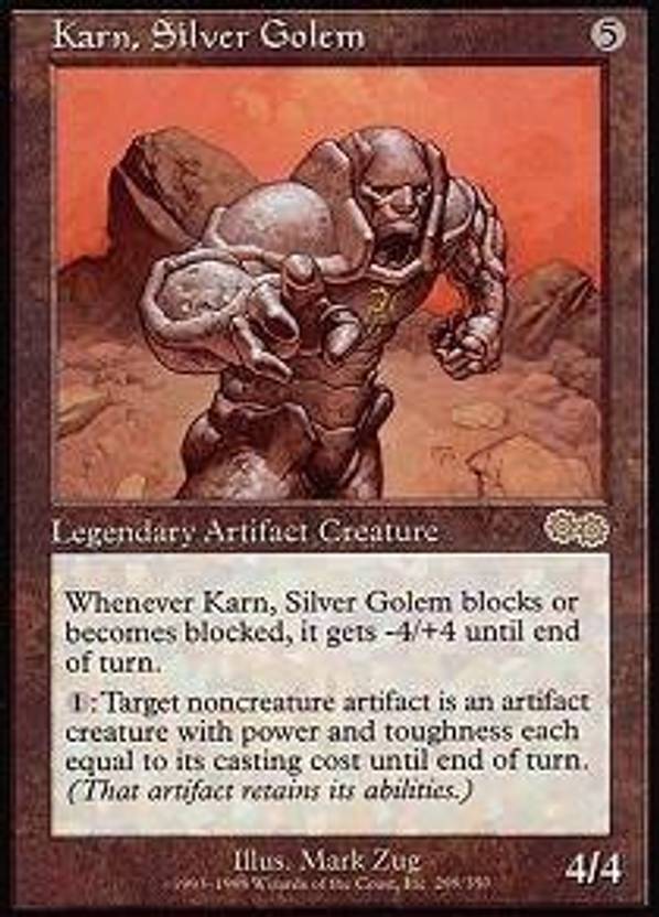 Generic Magic The Gathering Karn Silver Golem Urza S