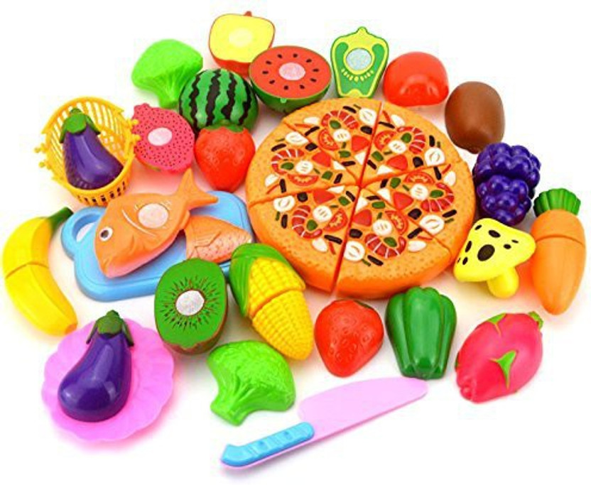 children's play food with velcro