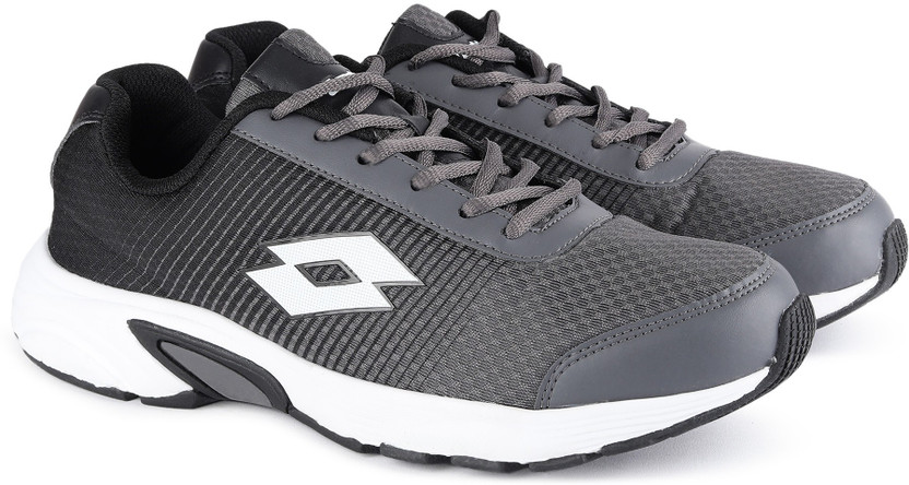 LOTTO JAZZ Dk. Grey/Blk Running Shoes 
