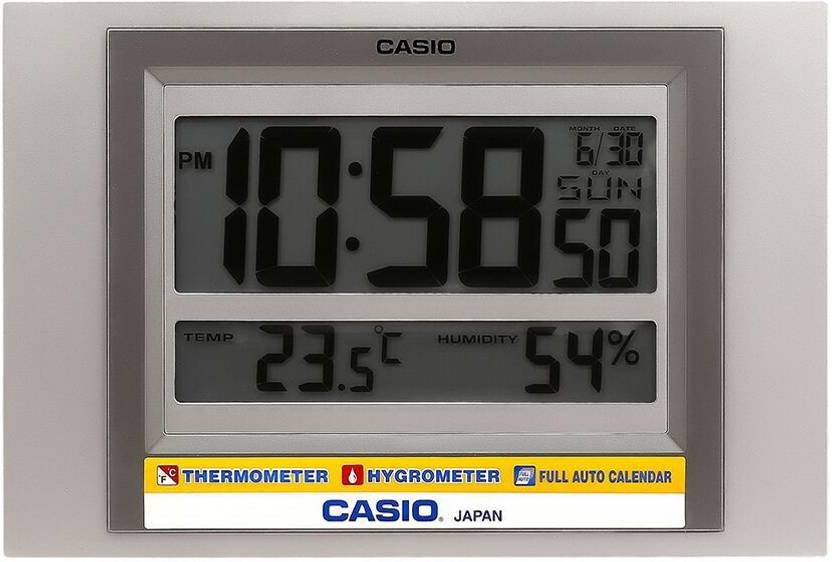 casio digital led wall clock