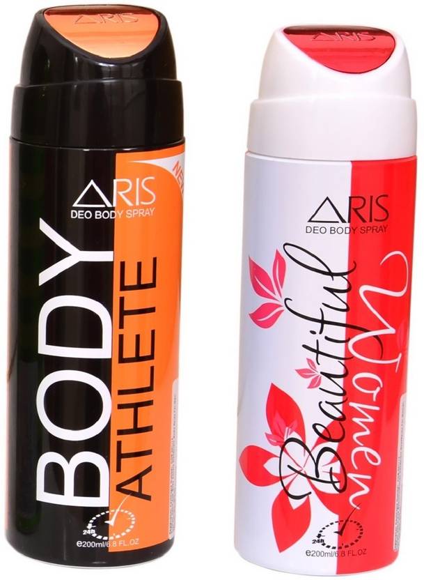 Aris Beautiful Women Deo Body Spray For Women 200ml Athlete Body Deo Spray For Men 200ml Deodorant Spray For Men Women Price In India Buy Aris Beautiful Women Deo