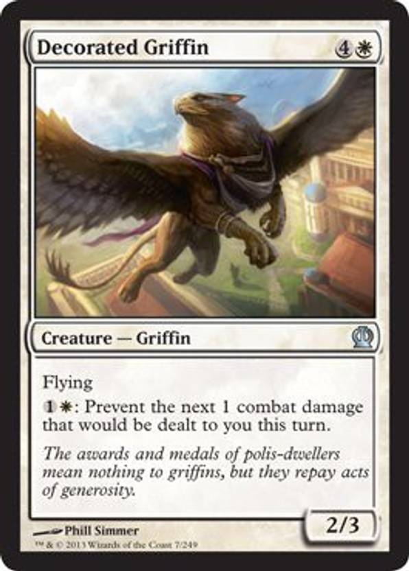 Generic Magic The Gathering Decorated Griffin 7 249