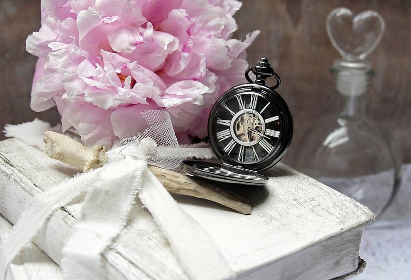 Azohp10969 Books Flower Pink Bouquet Flowers Floral Paper