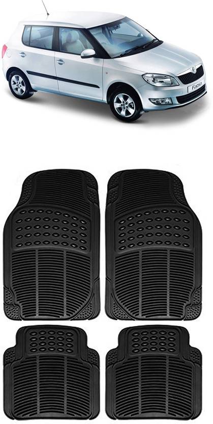 Autokraftz Rubber Standard Mat For Skoda Fabia Price In India