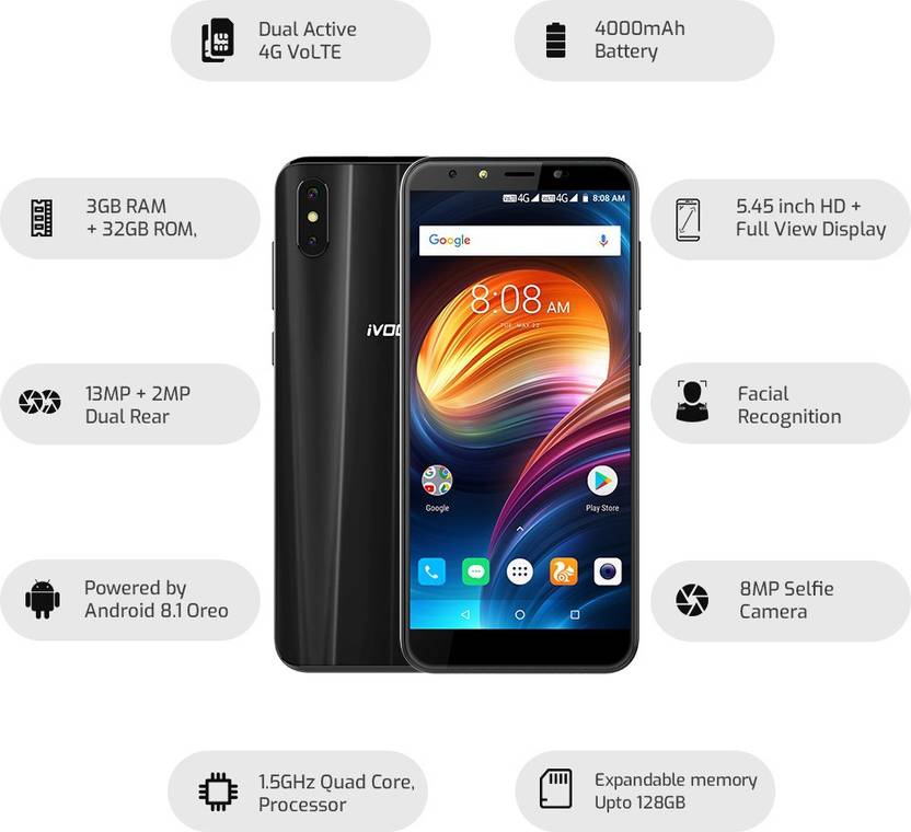 latest mobile phones iVooMi i2 (Olive Black, 32 GB) iVooMi i2 (Olive Black, 32 GB)