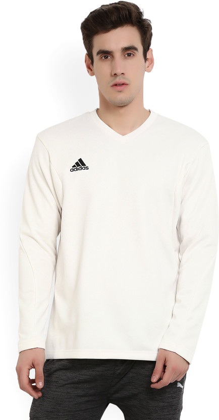 adidas v neck sweater