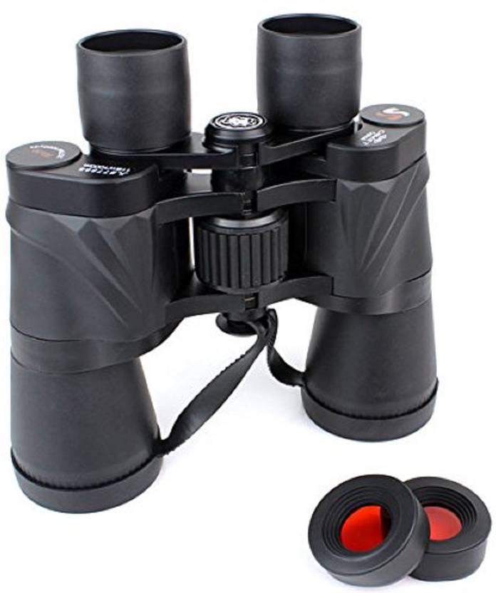 COMET HandHeld Red Eyepiece 8x40 Zoom 119m/1000m Binoculars with Rubber