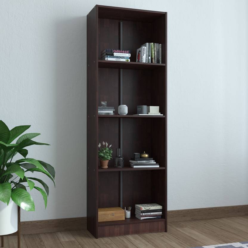 Woodness Venice Engineered Wood Open Book Shelf Price In India