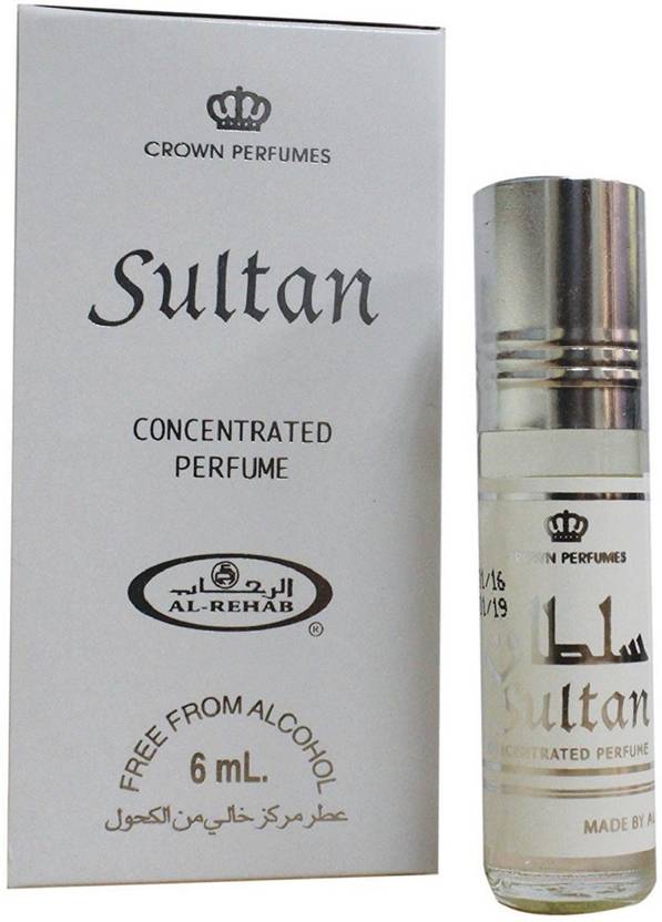 Al Rehab Perfumes Sultan Concentrated Rollon Perfume - 6 ml (For Men)