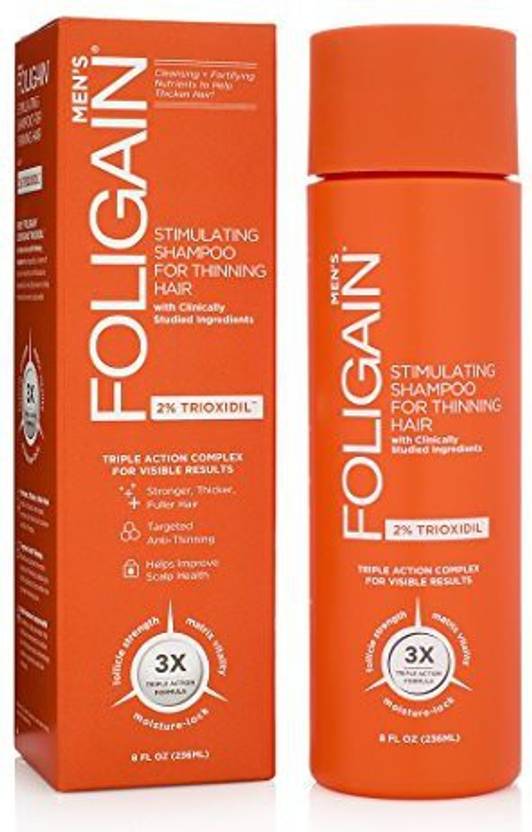 Foligain Stimulating Shampoo For Thinning Hair For Men With