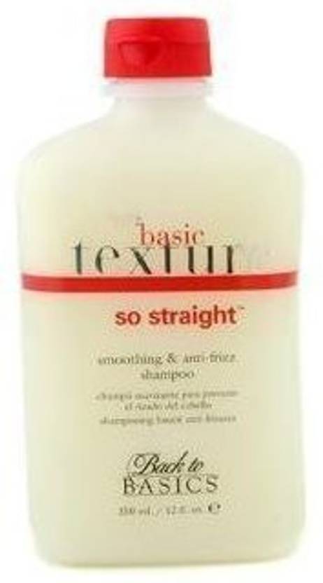 Back To Basics Straight Smoothing Antifrizz Texture Shampoo