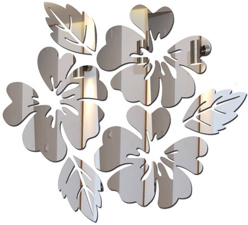 Daluci Medium 6 Pcs Wall Stickers Decor Mirror Surface Modern Acrylic Large Home Decorators 3d Sticker