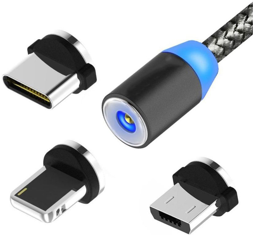 Magnet Micro USB Data Sync Charging Cable 4 Samsung Galaxy S3 /&MORE MULTICOLORS