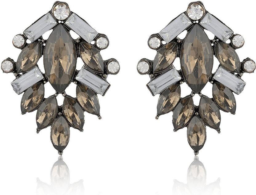 Fashion Wedding Women Crystal Rhinestone Ear Stud Drop Dangle Earrings Jewelry
