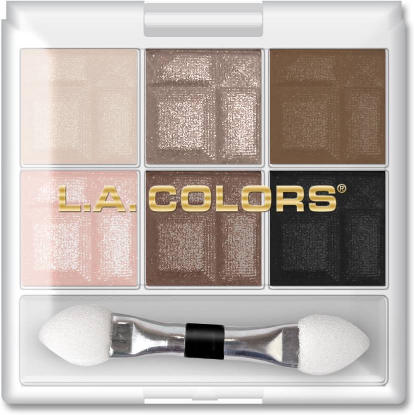 L A Colors 6 Color Eyeshadow Palette 4 G