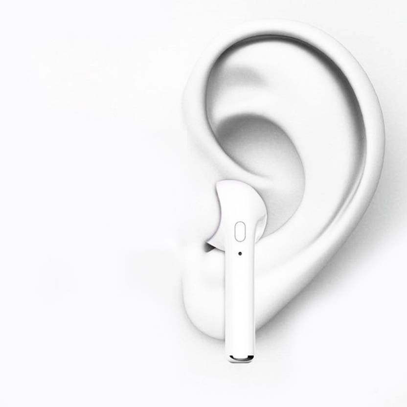 mobaccx i7s Twins With Portable Power Bank (Dual L/R) True Wireless Earbuds Mini Bluetooth V4.2+EDR Bluetooth Headset with Mic