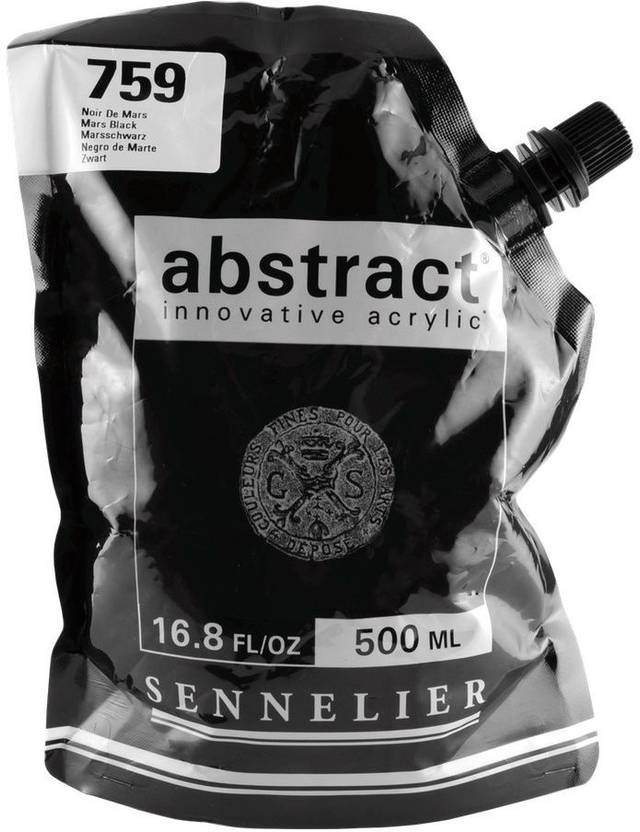 Flipkart Com Sennelier Abstract Innovative Acrylic Artist Paint Pouch 500ml Mars Black