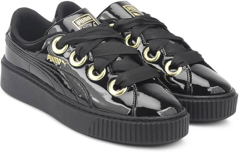 Shoes Kiss Pum Patent Running Puma For Wn S Black Platform pMzSUV