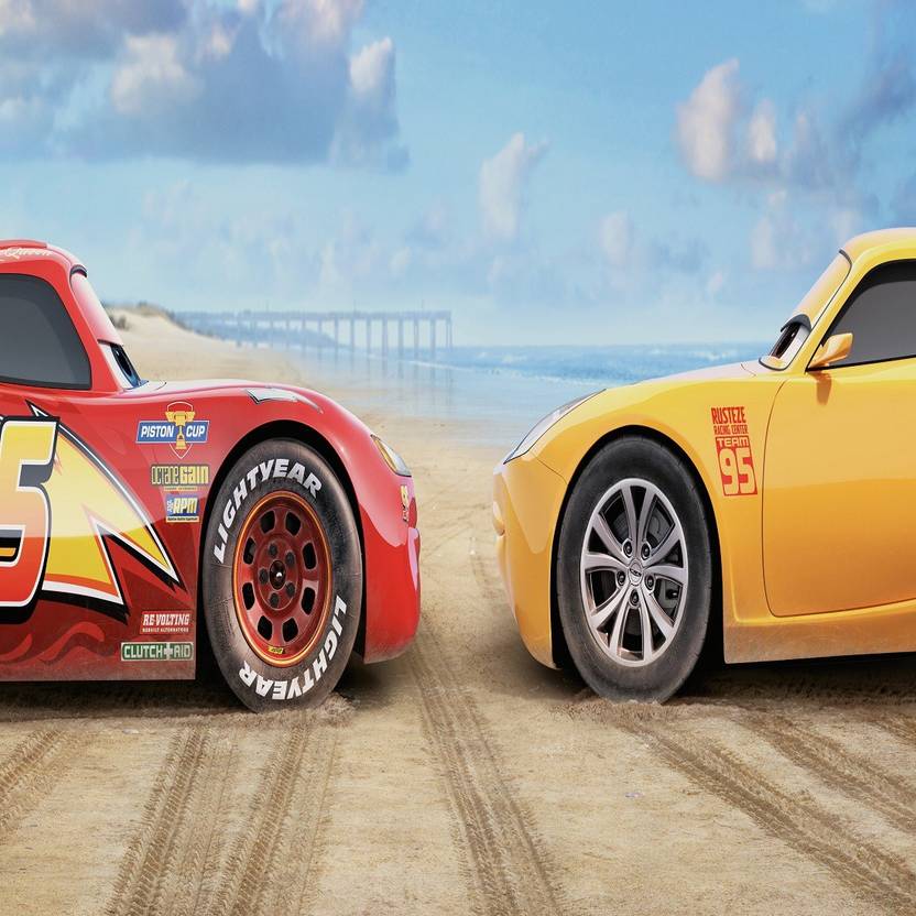 Cars 3 Lightning Mcqueen Cruz Ramirez Wall Decor Poster Home Decor