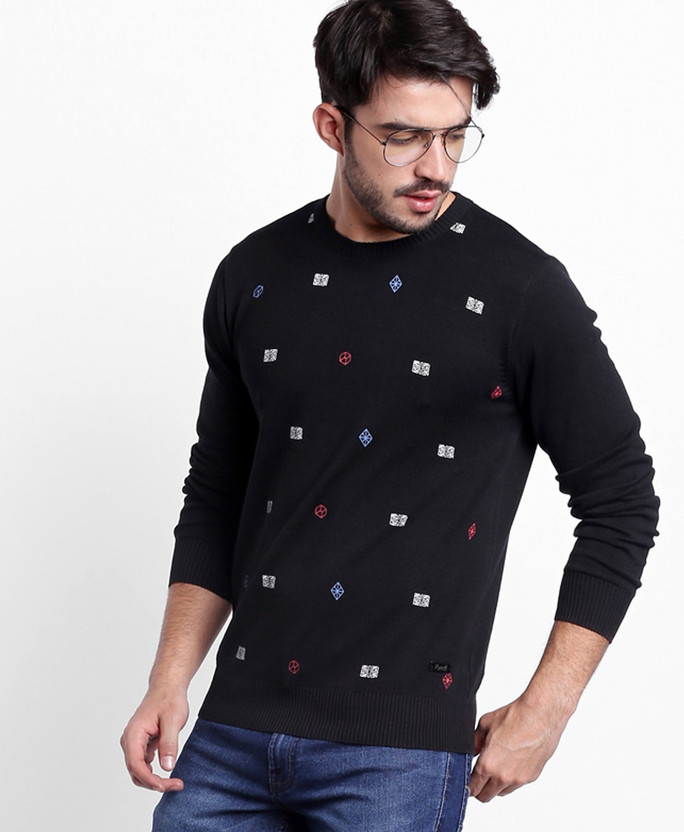 fbb Printed Round Neck Casual Men 