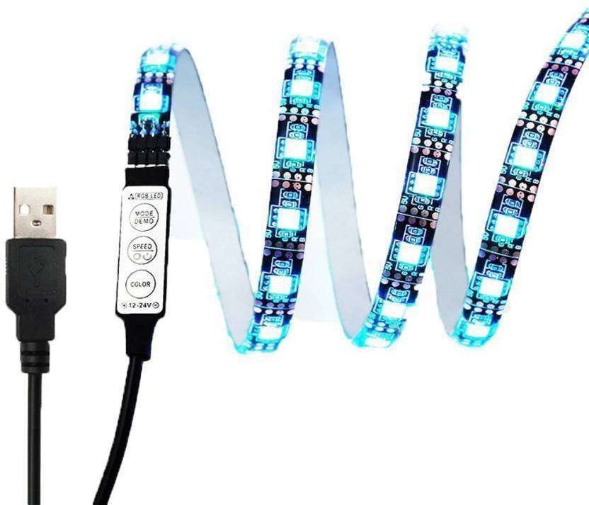 Strip Led Lighting Flexible Lightchanging Usb 5v Xergy Kit 5050 Rgb 8wn0mN