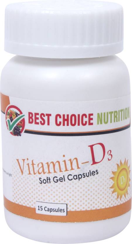 Best Choice Nutrition Vitamin D3 Cholecalciferol 60000iu