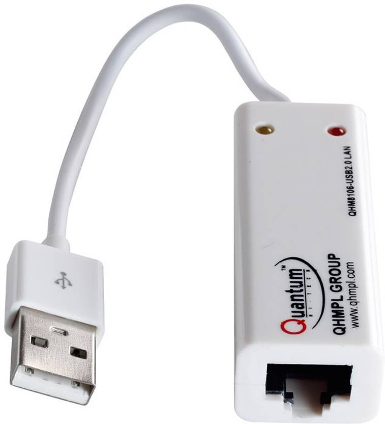 QUANTUM Vsquare Quantum QHM8106 Lan Adapter (100 Mbps) QHM8106 USB LAN