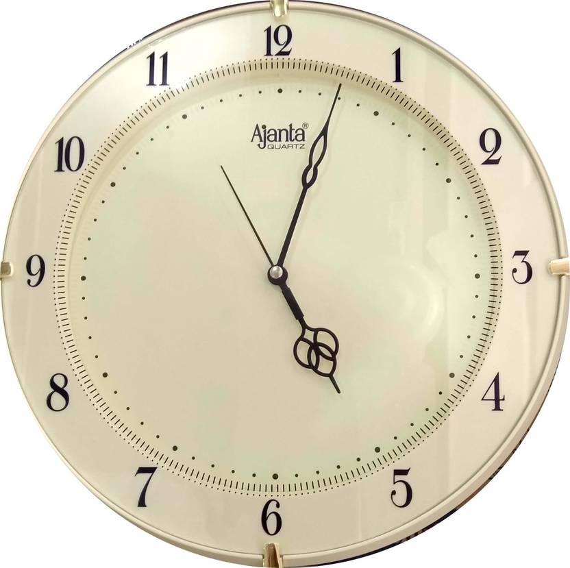 Ajanta Quartz 897 Analog 27.9 cm X 27.9 cm Wall Clock Price in India