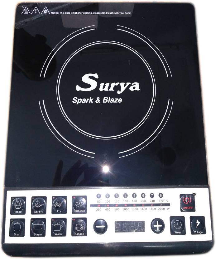 SURYA M13 Spark & Blaze Multifunction Induction Cooktop Buy SURYA M