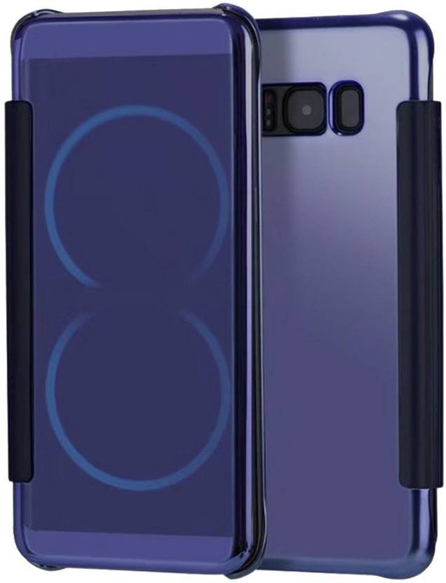 Novo Style Flip Cover For Samsung Galaxy S8 Luxury Clear