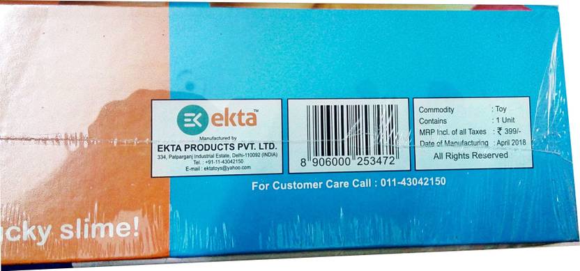 Art Box Yucky Slime Kit For Making In India Art Box Yucky Slime Kit For Making