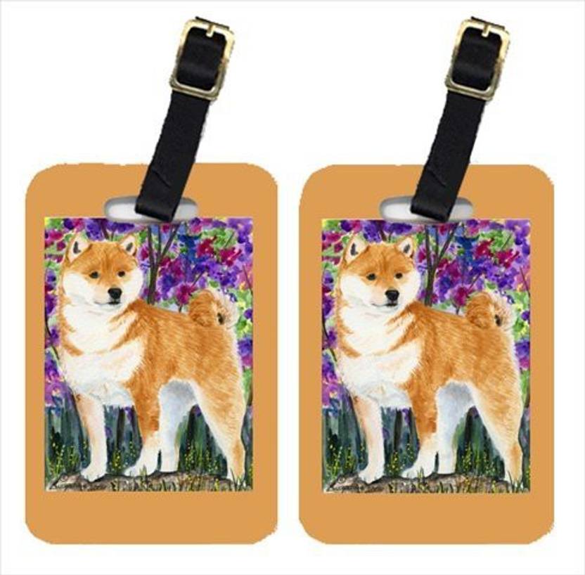 Carolines Treasures Ss8061bt Shiba Inu Luggage Tag