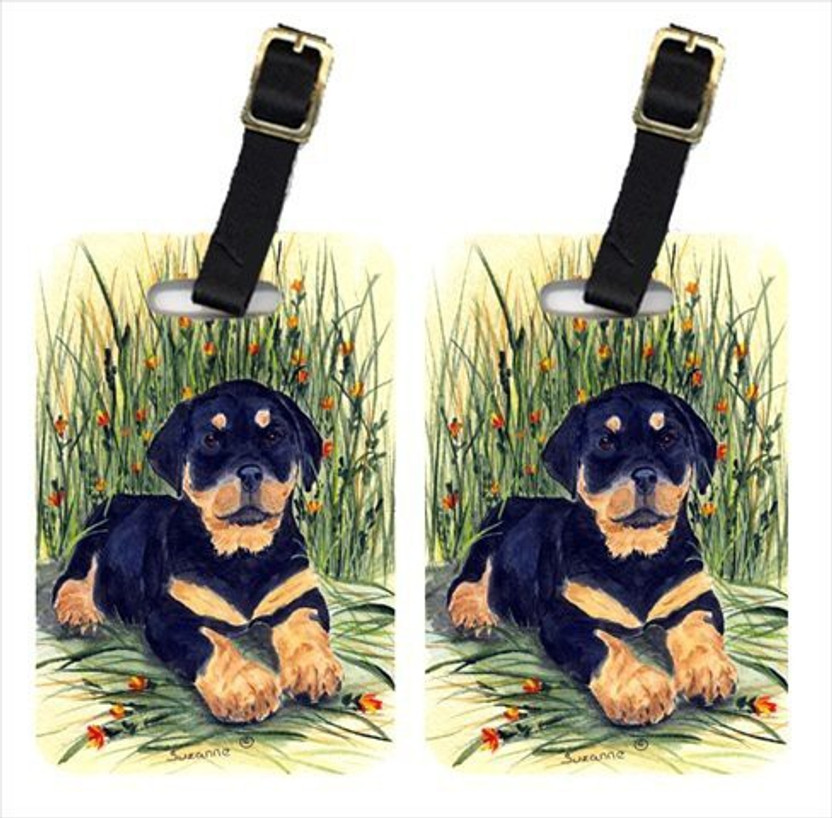 Rottweiler Luggage Tag
