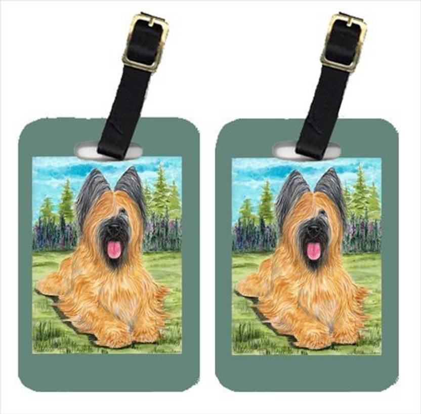 Caroline S Treasures Ss8035bt Briard Luggage Tag Multicolor Treasures Ss8035bt Briard Luggage Tag
