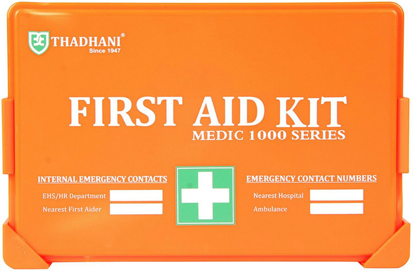 THADHANI MEDIC 1000 SERIES First Aid Kit(Vehicle, Workplace, Sports and Fitness, Home)
