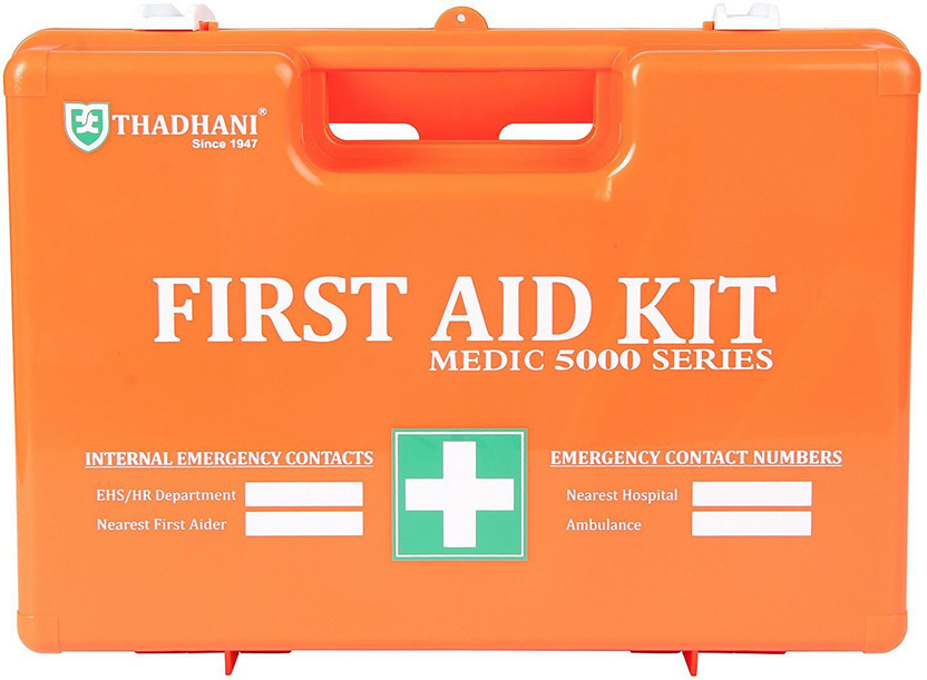 THADHANI MEDIC 5000 SERIES First Aid Kit(Workplace, Vehicle, Sports and Fitness, Home)