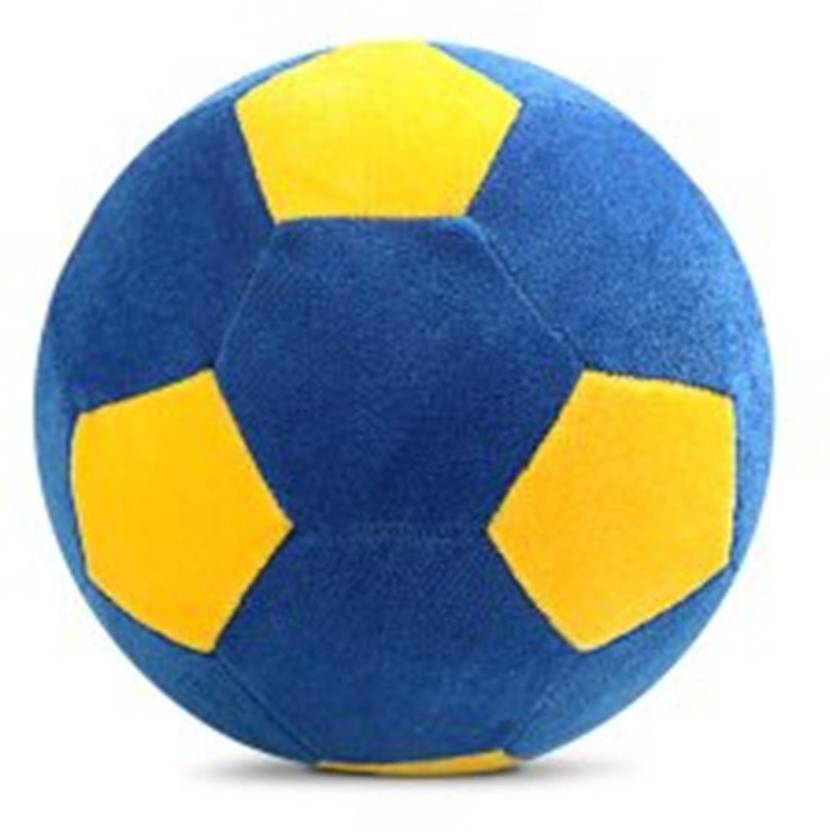 Apas Blue Yellow Baby Foot Ball 24 Cm Blue Yellow