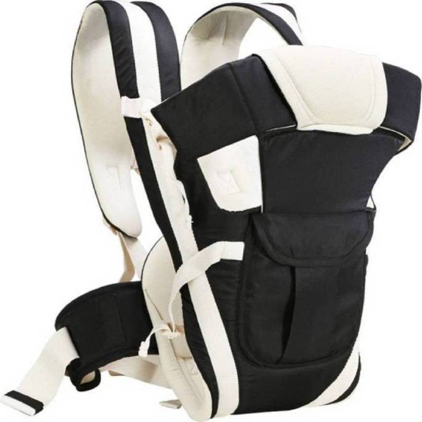 Babique Baby Carrier Shoulder Belt Sling Backpack Holding Strap Adjule Carry Bag Black Front Facing Out