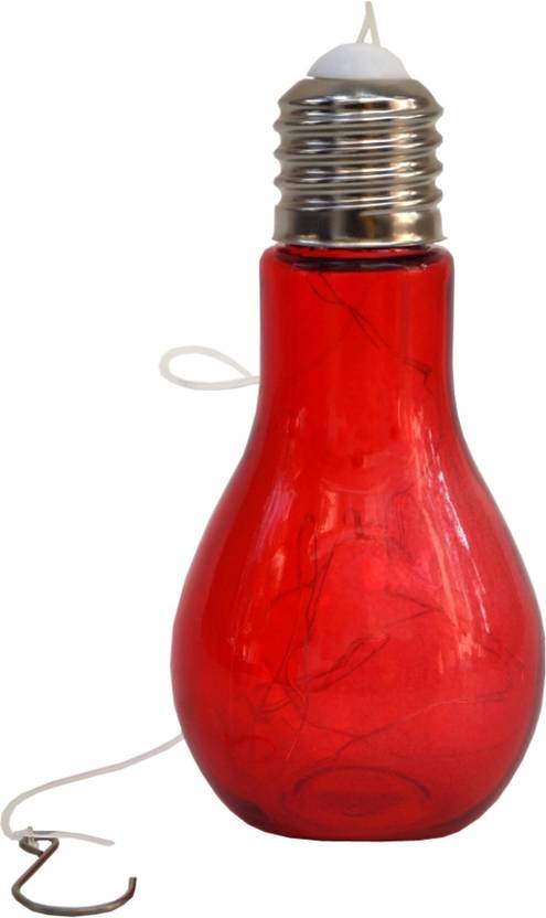 Premiumav Battery Operated Bulb Shade Led Lamp P3 B 4 Dr Red Gl Premiumav Battery Operated Bulb Shade Led Lamp P3 B 4 Dr Red Gl Table Lantern 7 Cm X Pack Of 1