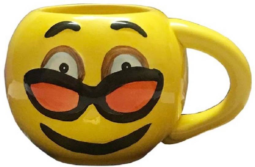 Fundatraders Smiley Face Coffee Noodle Cup Or Pen Stand