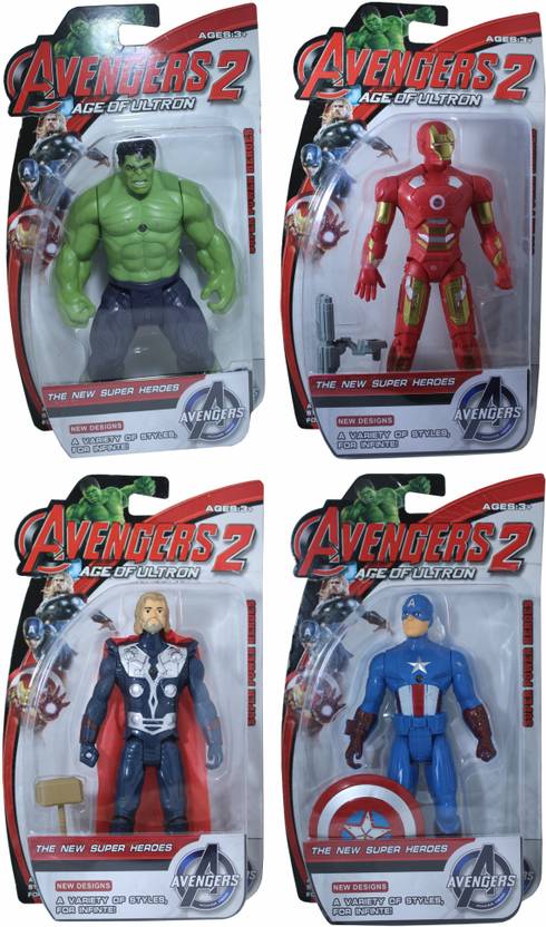 Oviwa Avengers Hulk Captain America And Iron Man With