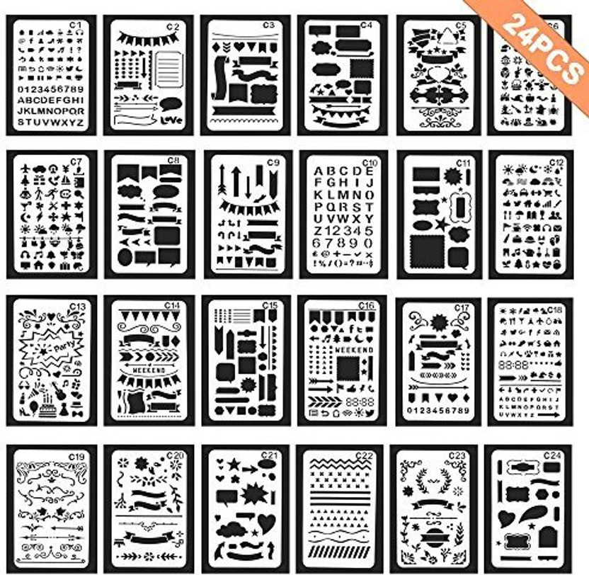 Planner Stencil Bullet Journal Q This Week Bullet Journal Stencil