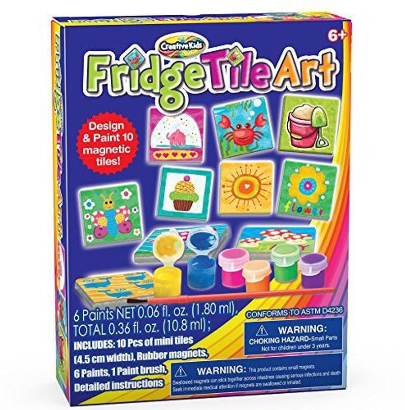Creative Kids Diy Magnetic Mini Tile Art Make Your Own Creative Kids Diy Magnetic Mini Tile Art Make Your Own