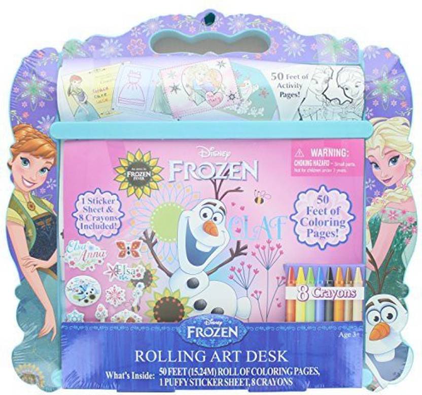 Tara Toys Disney Frozen Anna Elsa And Olaf Rolling Art Portable
