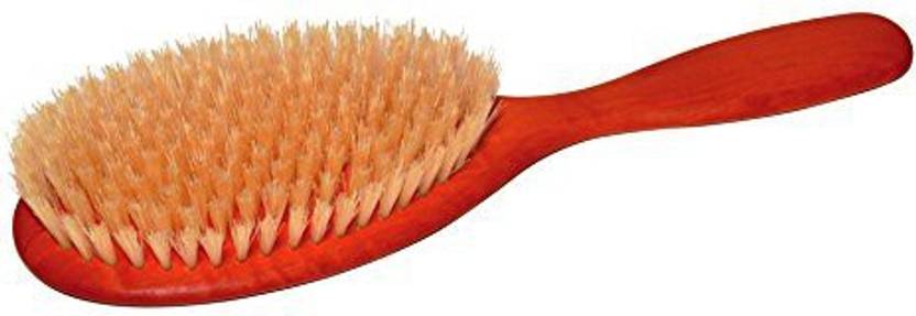 Generic Hair Brush With Natural Bristles Round Price In India
