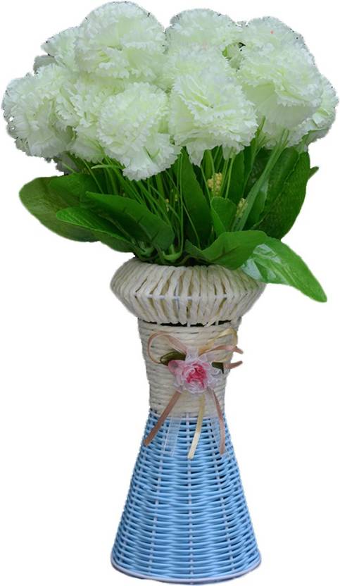 Sky Trends Artificial Flowers With Flower Pot Flower Vase For