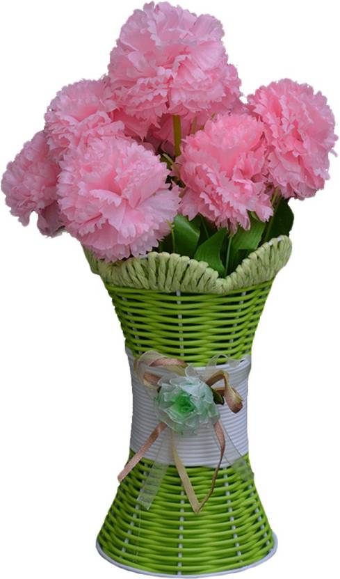 Sky Trends Artificial Flowers With Flower Pot Flower Vase For