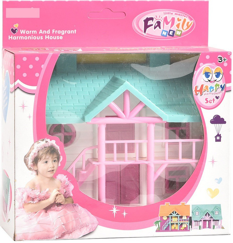 teamson kids hand carry fairy doll house with 7 accessories