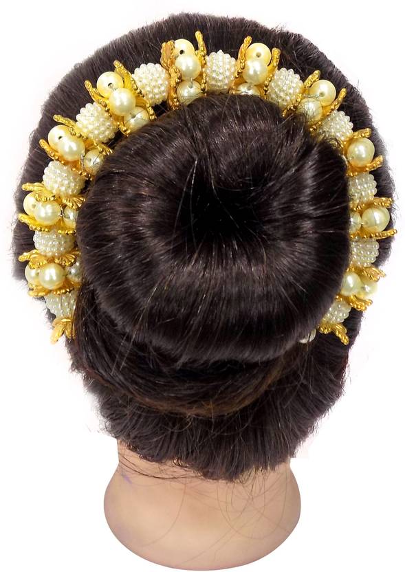 FULLY Bridal Gajra For Party Wear Hair Accessories Gajra For Hair Bun