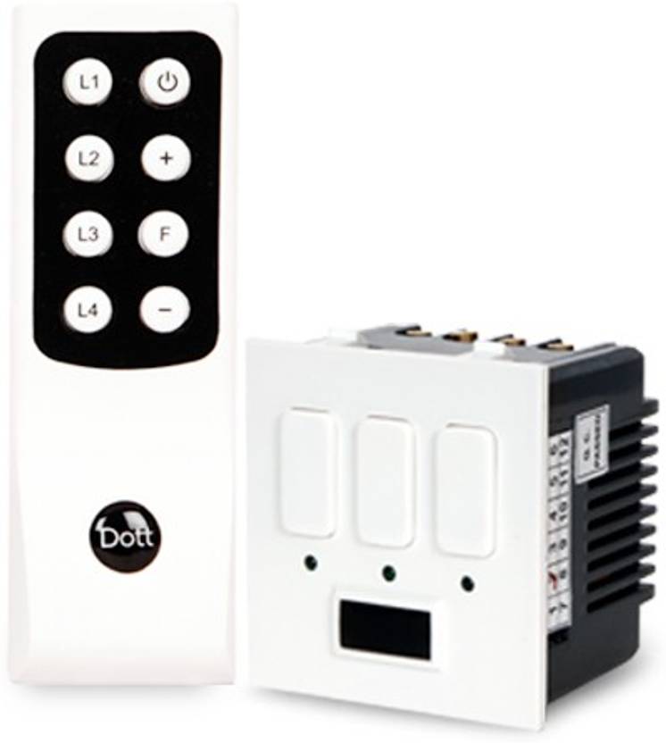 Dott Systems Remote Control Switch Modular 3 Lights 5 Dott Systems Remote Control Switch Modular 3 Lights 5 One Way Electrical